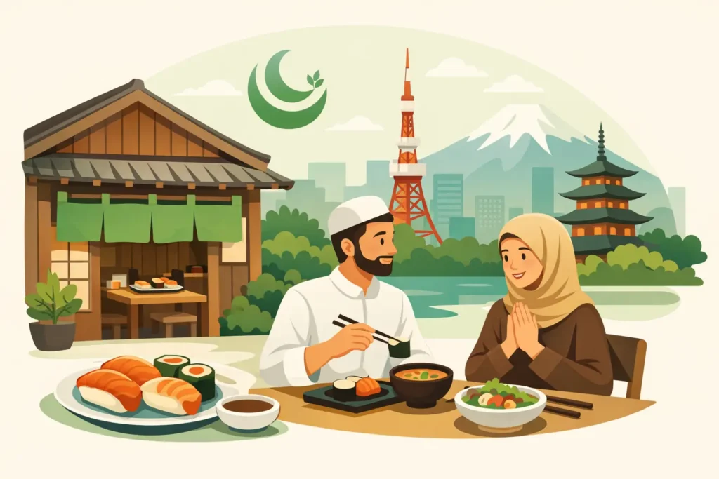 Halal Certified Japanese Restaurant in Tokyo