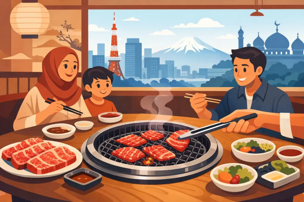 Japanese BBQ Halal Near Me in Tokyo