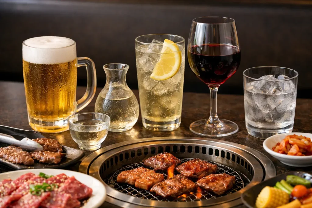 Best Drinks to Pair With Yakiniku