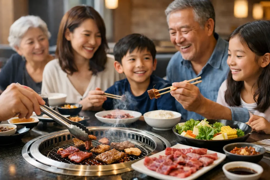 Is Yakiniku Suitable for Families?
