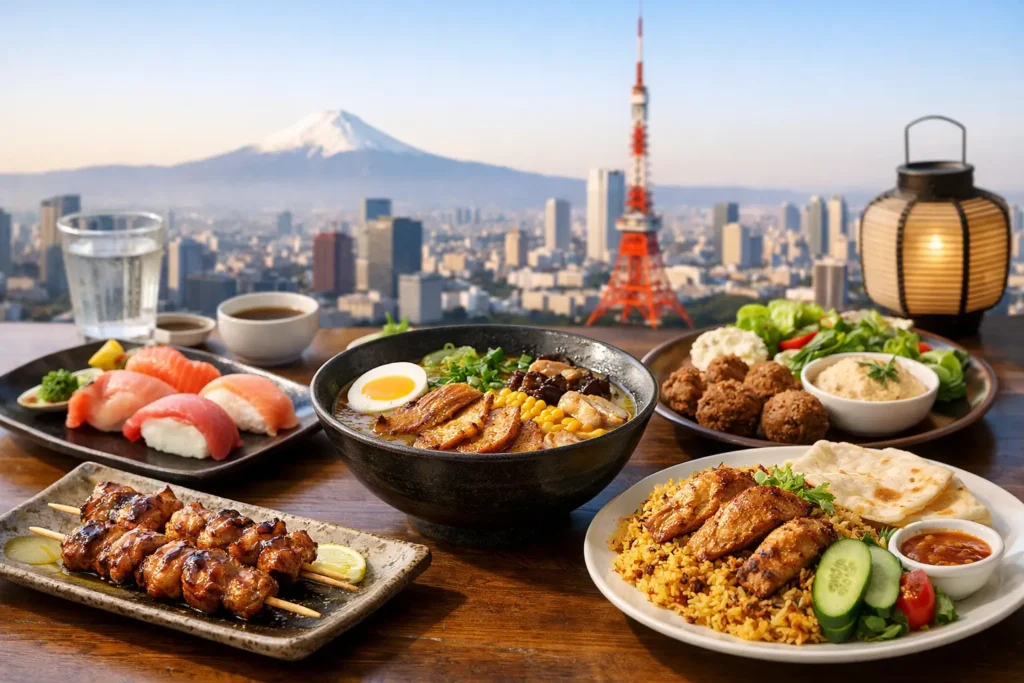Tokyo Muslim Traveler Food Example Guide